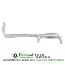 Doyen Vaginal Speculum Slightly Concave-Fig. 2 Stainless Steel, Blade Size 94 x 35 mm